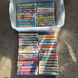 Disney VHS Movies 