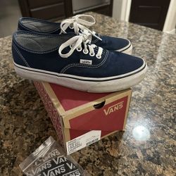 Navy Blue Vans