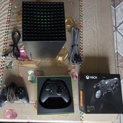Xbox Series X With Xbox Elite Series 2 Controller