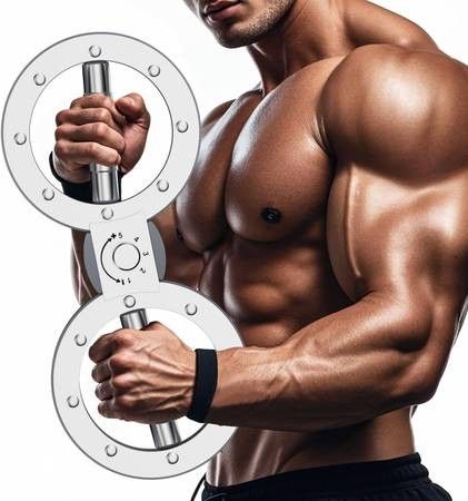 Brand New Forearm Trainer Rotating Machine 5 Resistance Levels up to 12lb