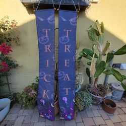 New Halloween Porch Signs Banners