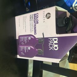 Luseta Purple Shampoo And Purple Conditioner 