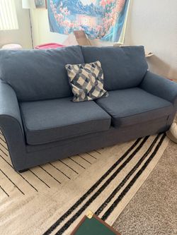 Denim couch
