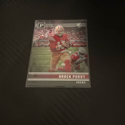 Brock Purdy Rookie Card Panini