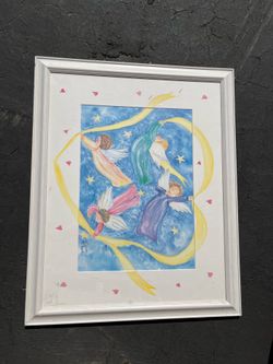 Angel painting
