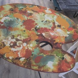 Pallet Psinters Accent Table Text For Mea