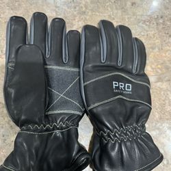 New Winter Fire Gloves Large Leather 
