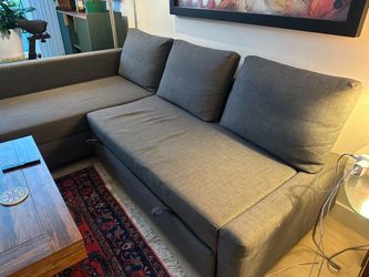 IKEA sofa bed/L-shaped couch