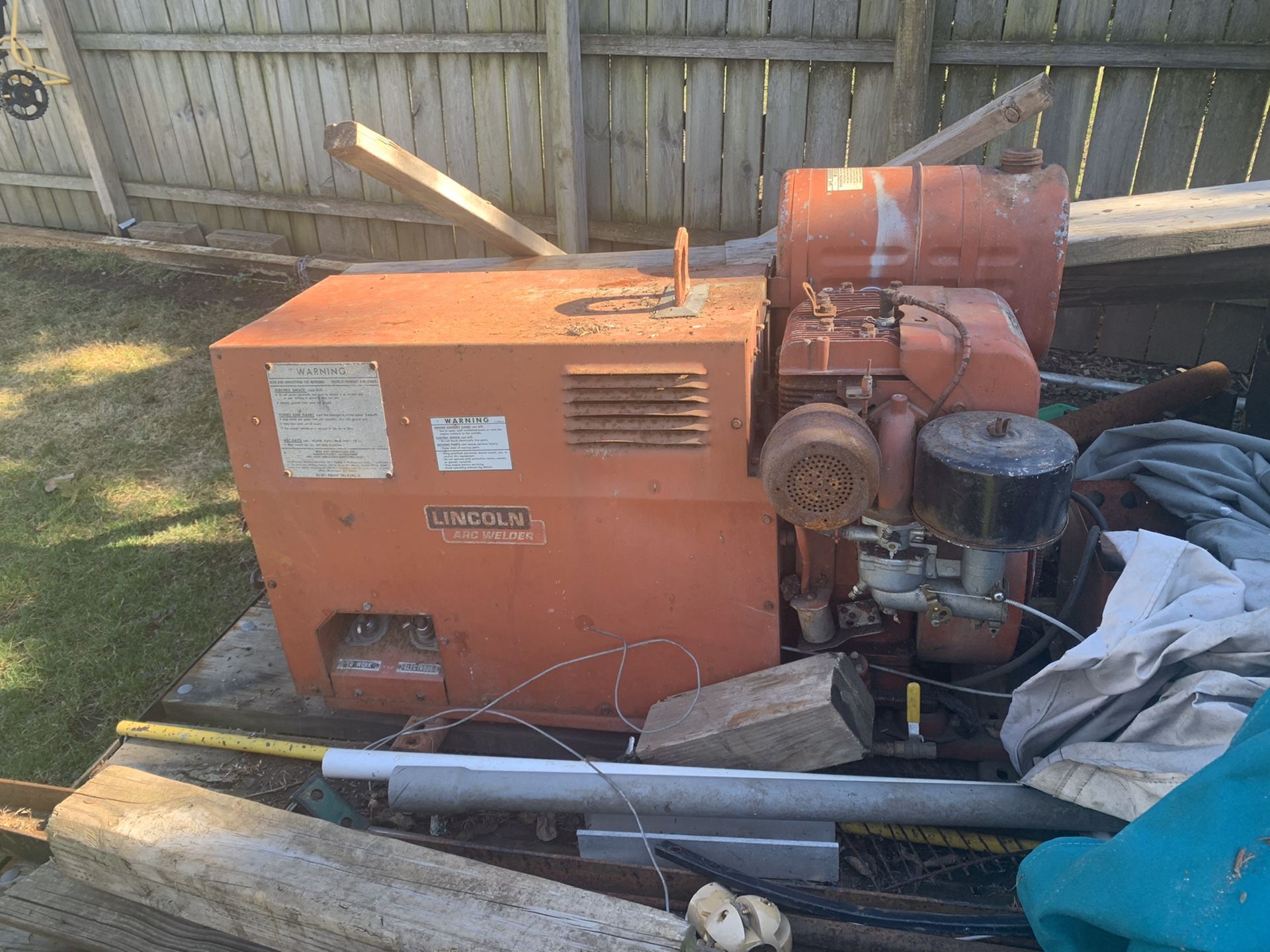 Lincoln welder generator