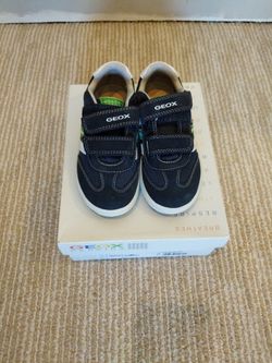 Brand New In Box Geox Kid's Tennis Shoes, Size 10
