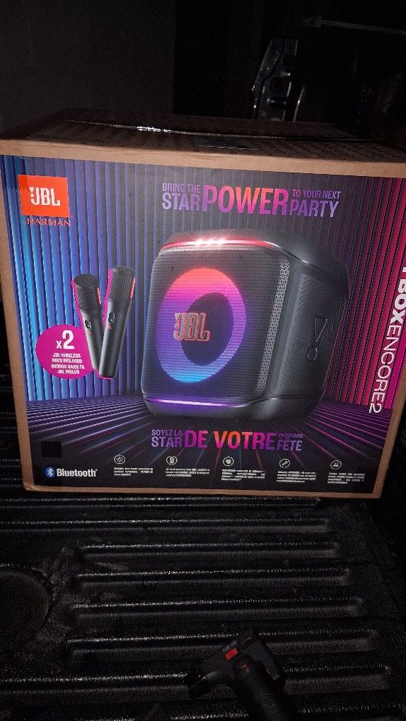 (2) JBL PARTYBOX ENCORE2