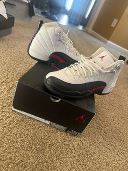 Jordan 12 white and black