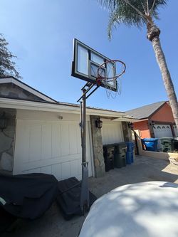 10 FT Adjustable Basketball Hoop – $100
