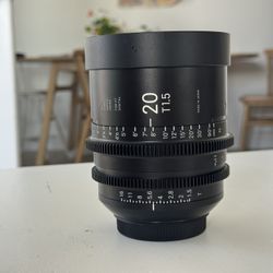 20mm SIGMA CINE