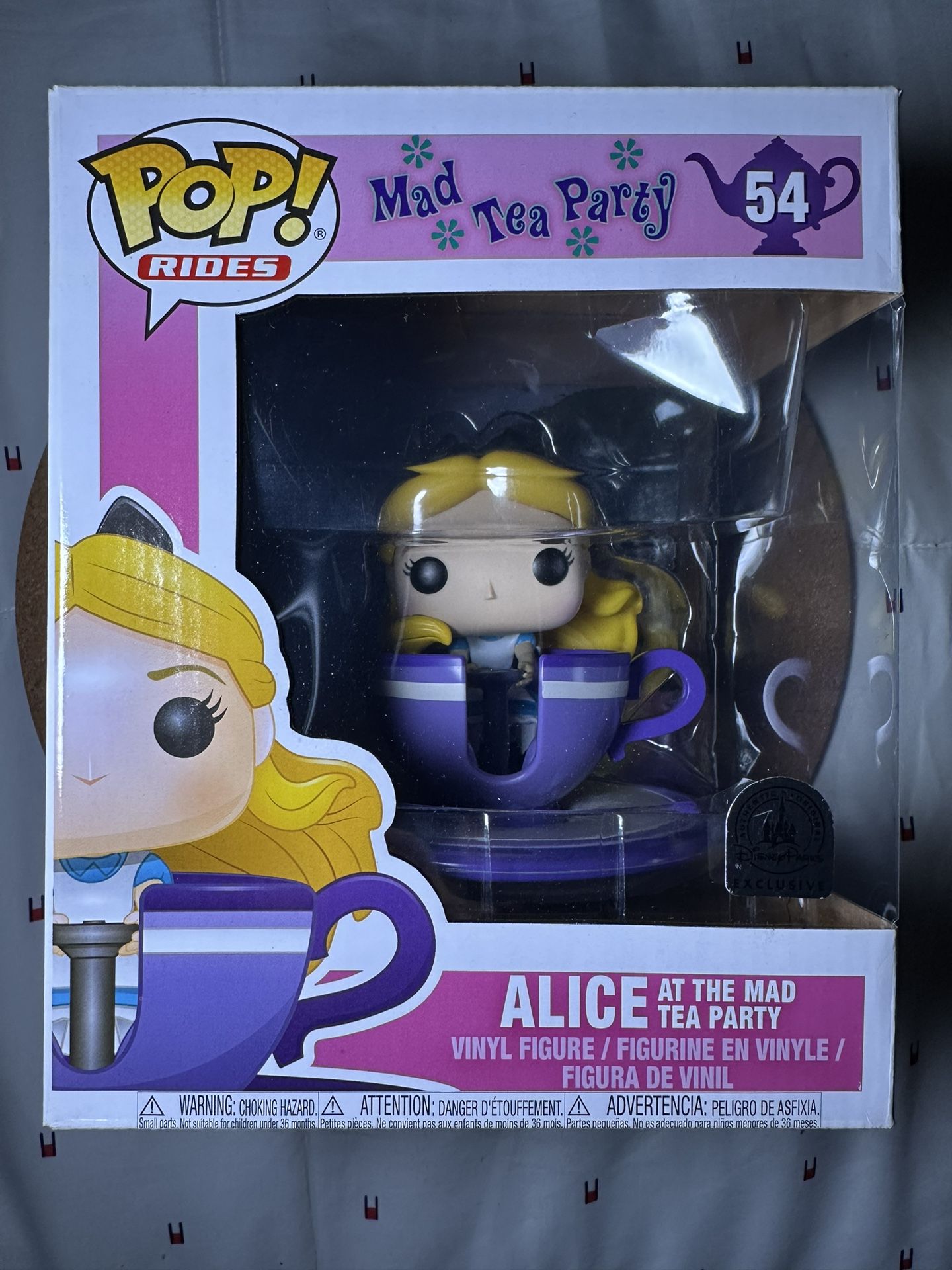 Funko Pop! Rides: Disney - Alice at the Mad Tea Party - Disney Parks #54