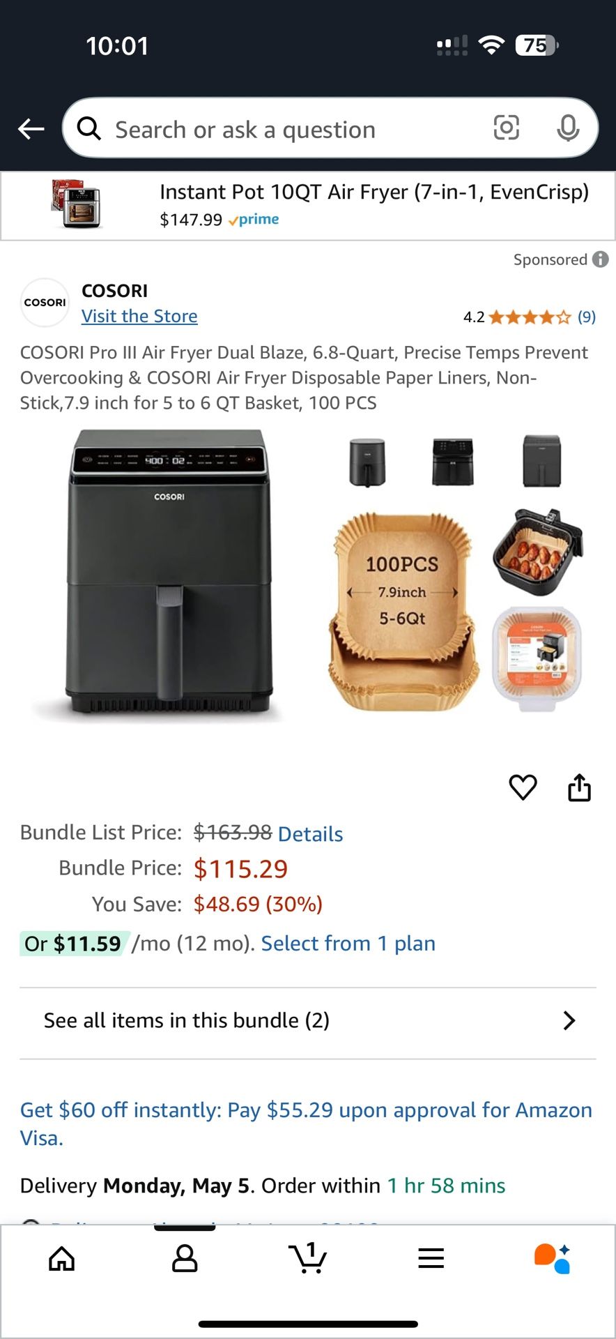 COSORI Air Fryer