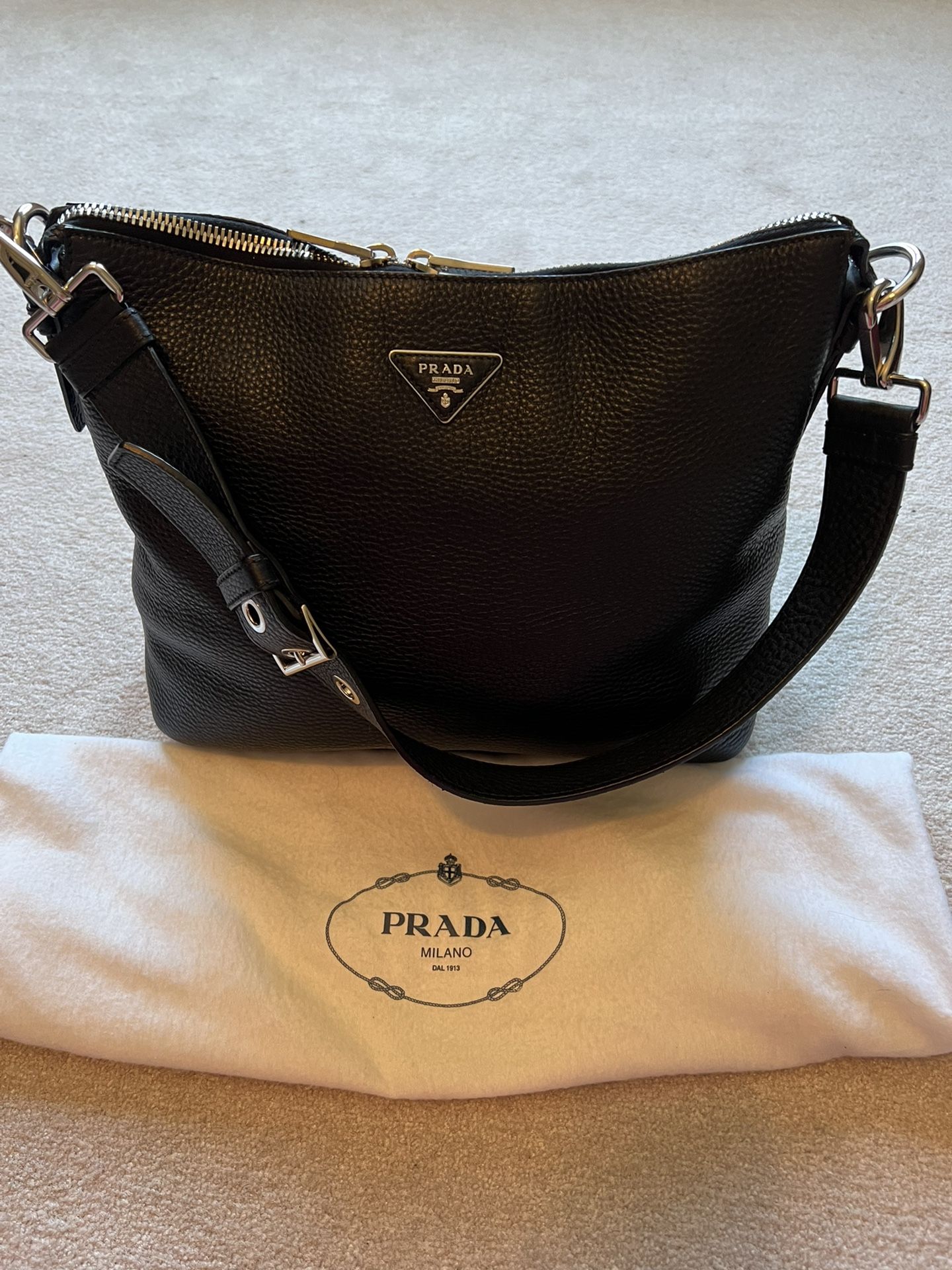 Prada Leather Shoulder Bag