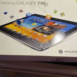 Samsung Galaxy tablet 10.1 Metallic Gray 32 GB's