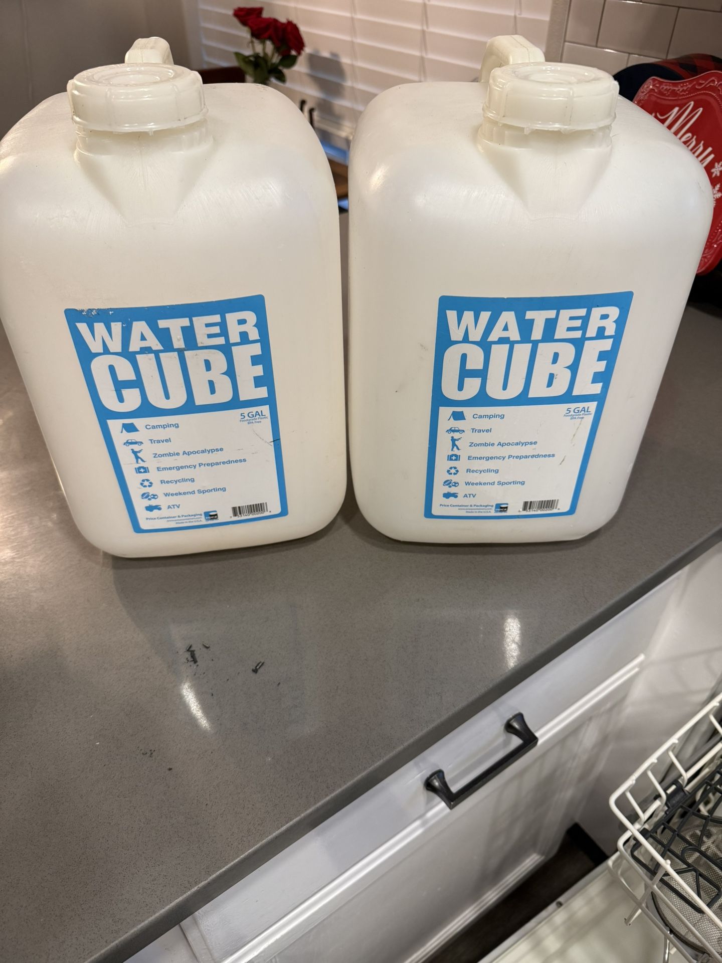 Water Cube (5 Gal Each)