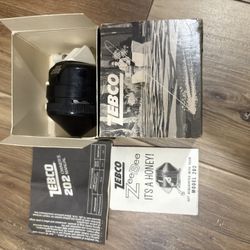Vintage Fishing Reel Zebco "Zee Bee" Model 202 Spinning Reel-NIB-Original Box