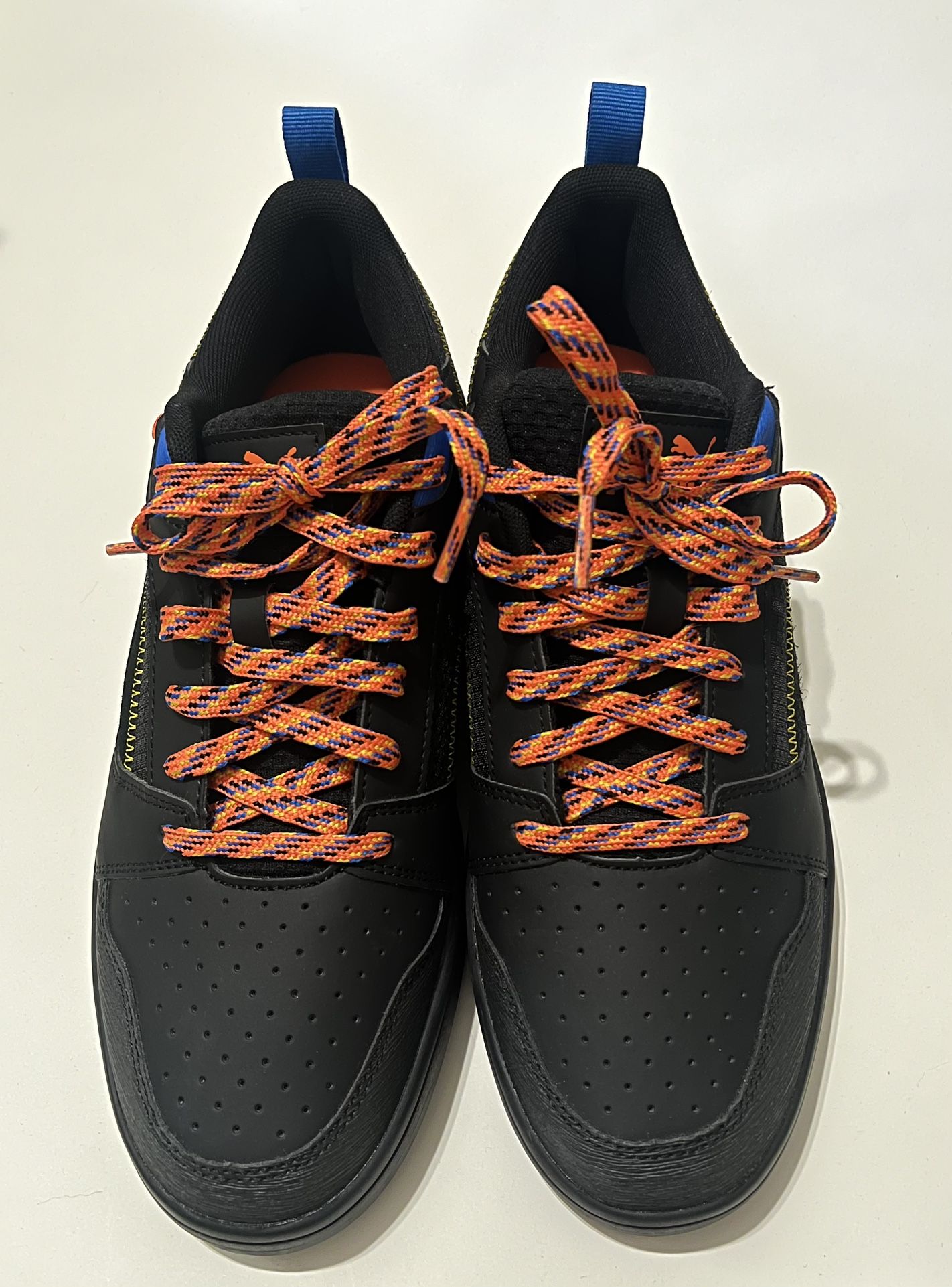 Puma Rebound V6 Low Open Road Lace Up Black