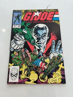 Marvel Comics G.I. Joe A Real American Hero #22 - 1984 Key: 1st Duke & Roadblock FN