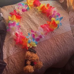 Flowers Graduation Lei