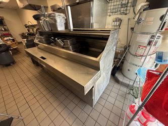 Randell Commercial Stainless Steel cold Table