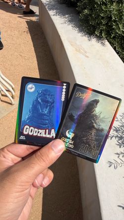 Dodgers Godzilla Cards