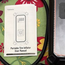Ophanie Cordless Portable Tire Inflator