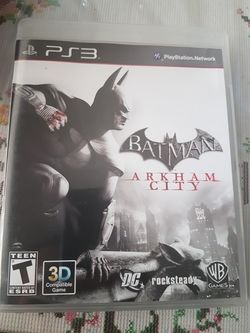 Batman arkham city PS3