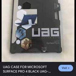 UAG  Case For Microsoft Surface Pro 4 Black NEW