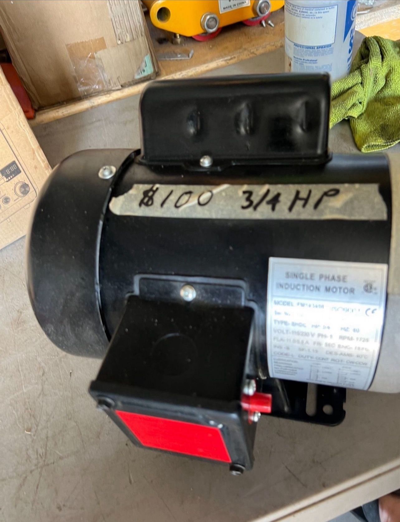 Electric compressor motor