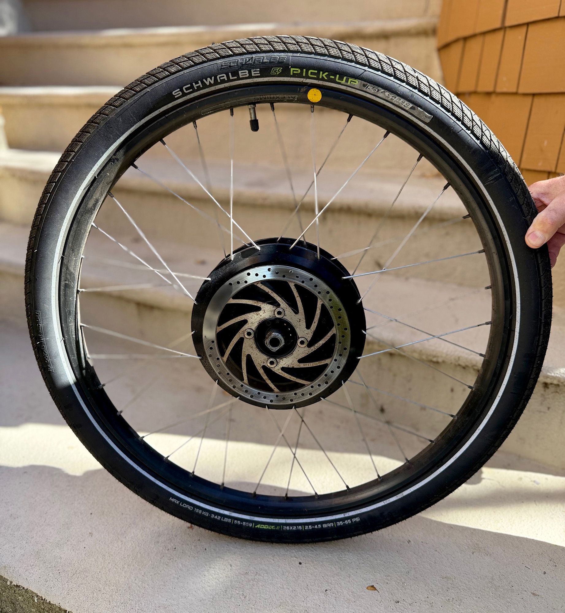 Stromer Wheel with Disc Brake Hub