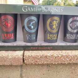 Game Of Thrones Glasses Set
