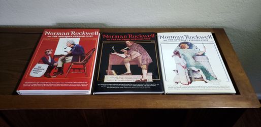 Vintage 1976 Norman Rockwell 3 set Volume Books