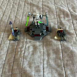 Lego Star Wars Minifigure: General Grievous + 2 Magna Guards