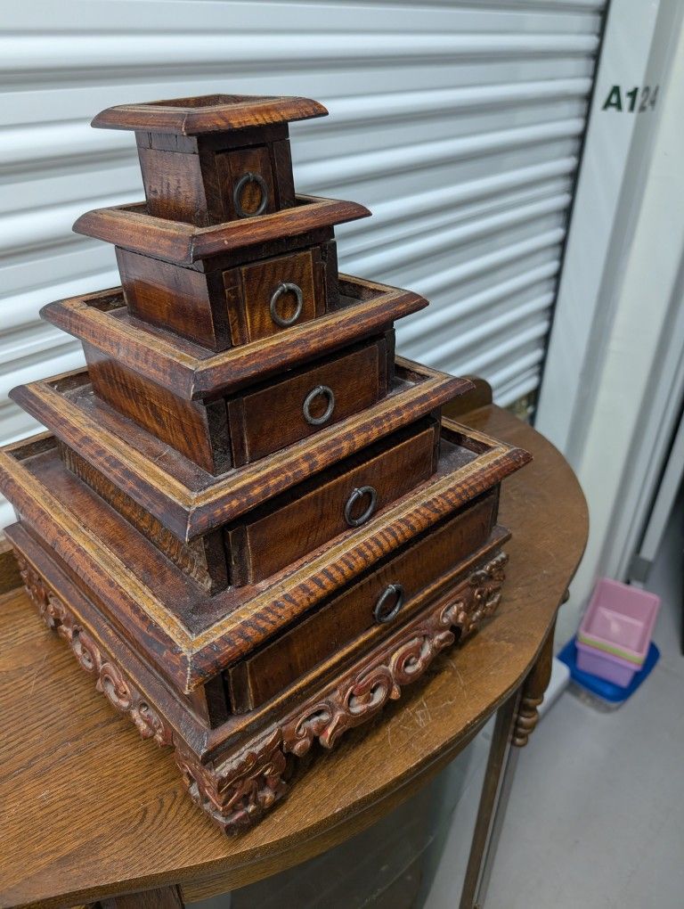 Vintage Japanese Jewelry Box