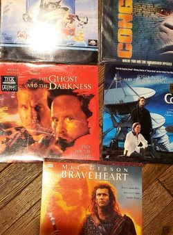 Laserdiscs Movie Bundle