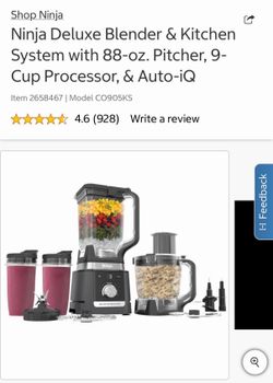 Ninja Deluxe Blender & Food Processor