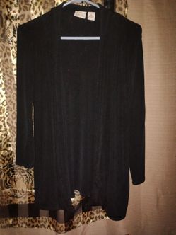 A Nice Women's Black Long Sleeve New Top