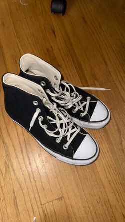 Black High-Top Canvas Sneakers Converse
