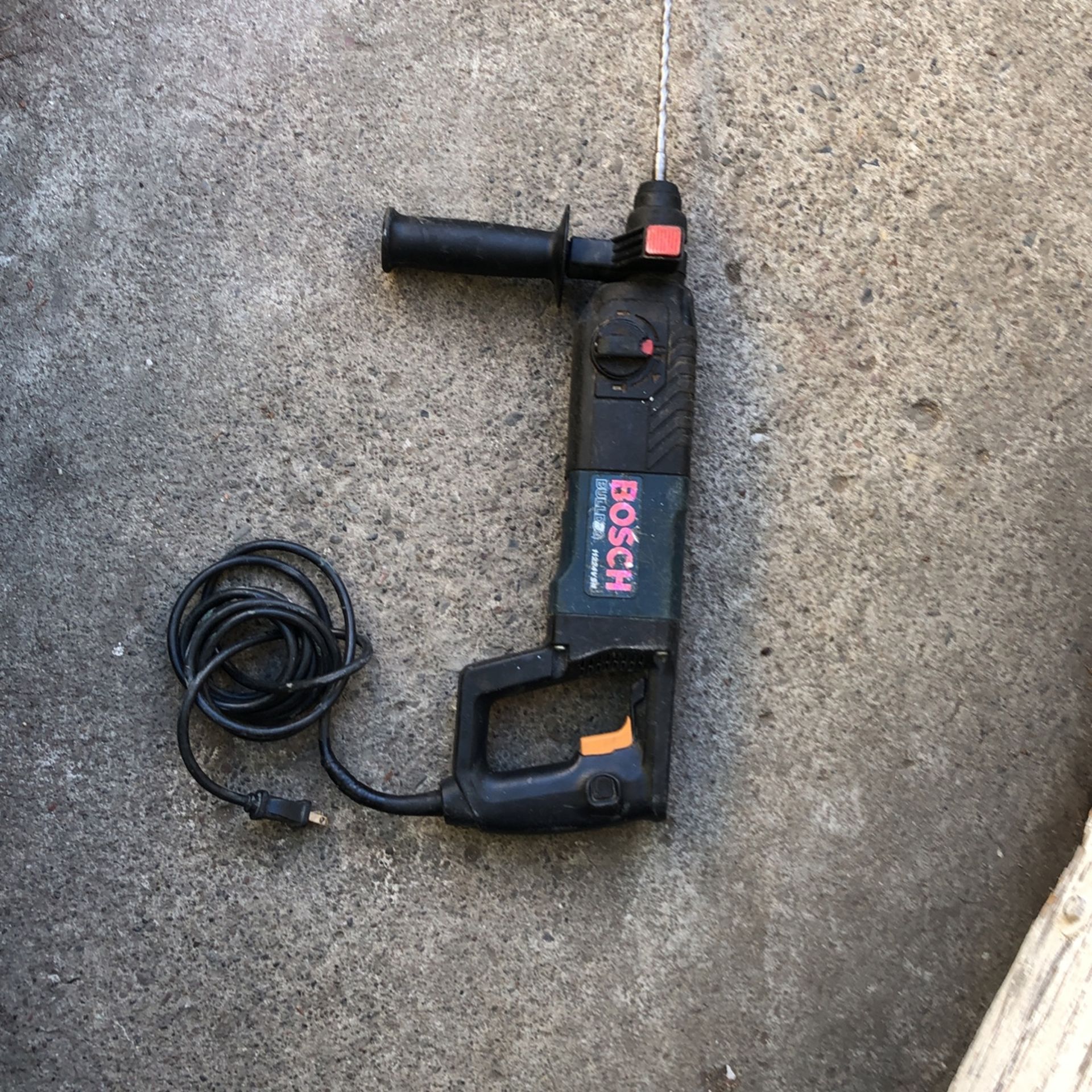 Bosch BullDog Rotary Hammer Drill Corded