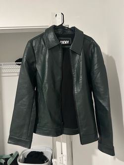 Green dkny jacket