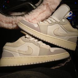 Jordan 1 Low SE Craft 'Inside Out - Tech Grey'.