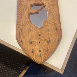 Raiders Football 🏈 Wood Key Holder