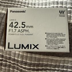 Panasonic Lumix G 42.5mm F/1.7 Asph Power O.i.s.