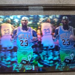 Michael Jordan Upper Deck Uncut Hologram Rare