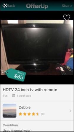 24 inch HDTV