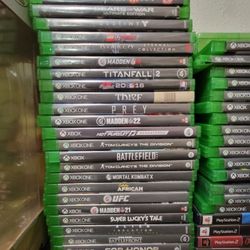Xbox One Games Fs! All Sold Separately!
